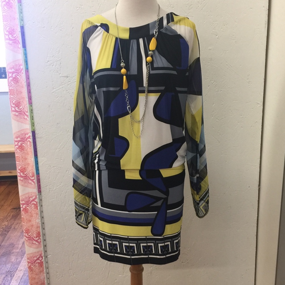 Analili print dress